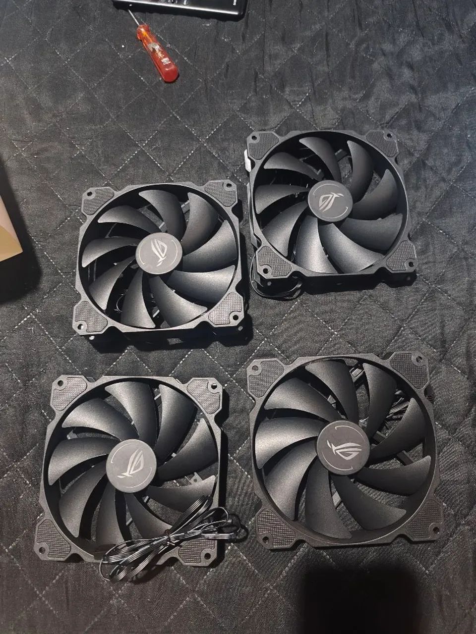 4 FANS 140MM PWM ROG HYPERION 