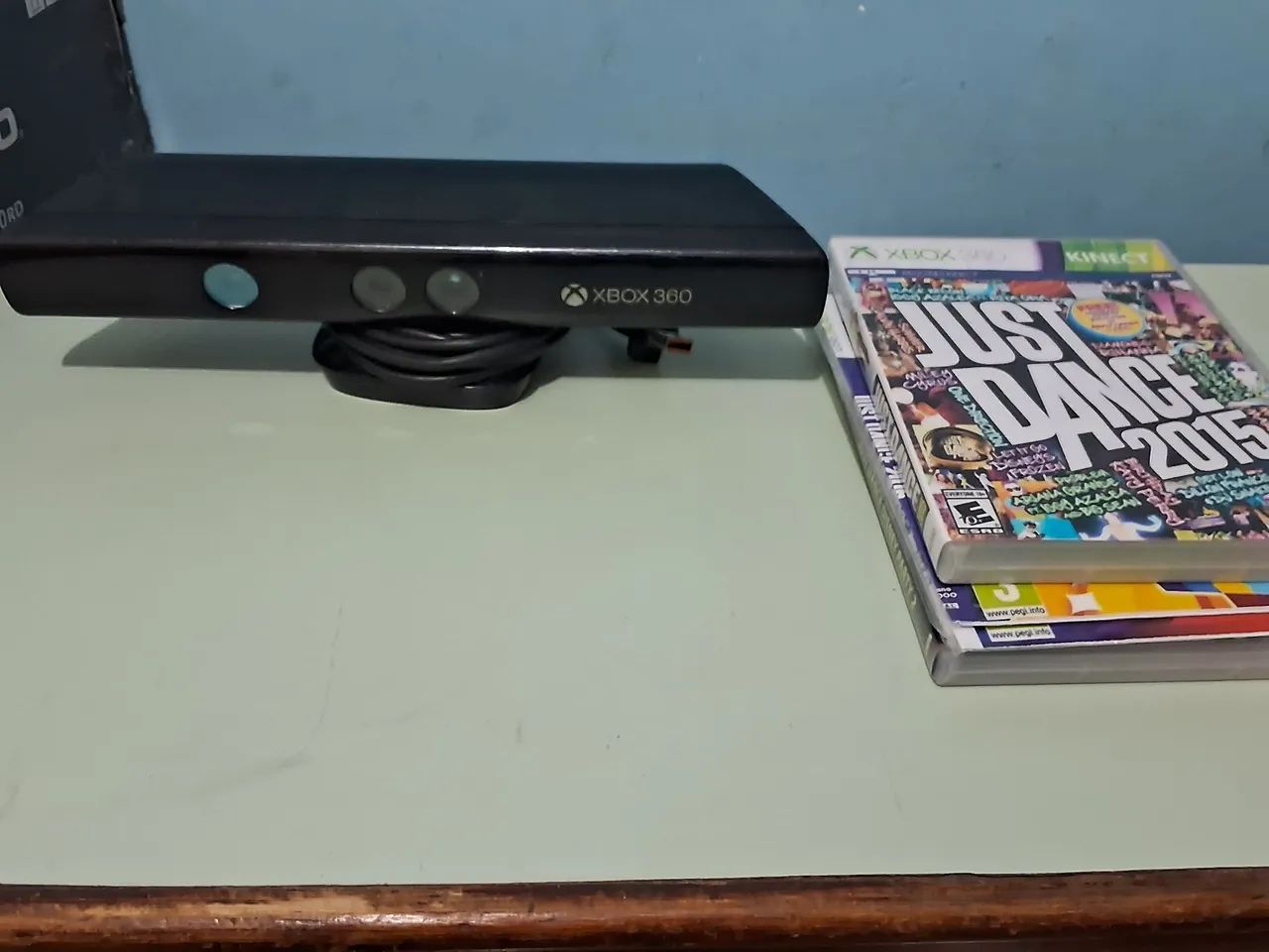 Kinect Xbox 360+jogos just dance 