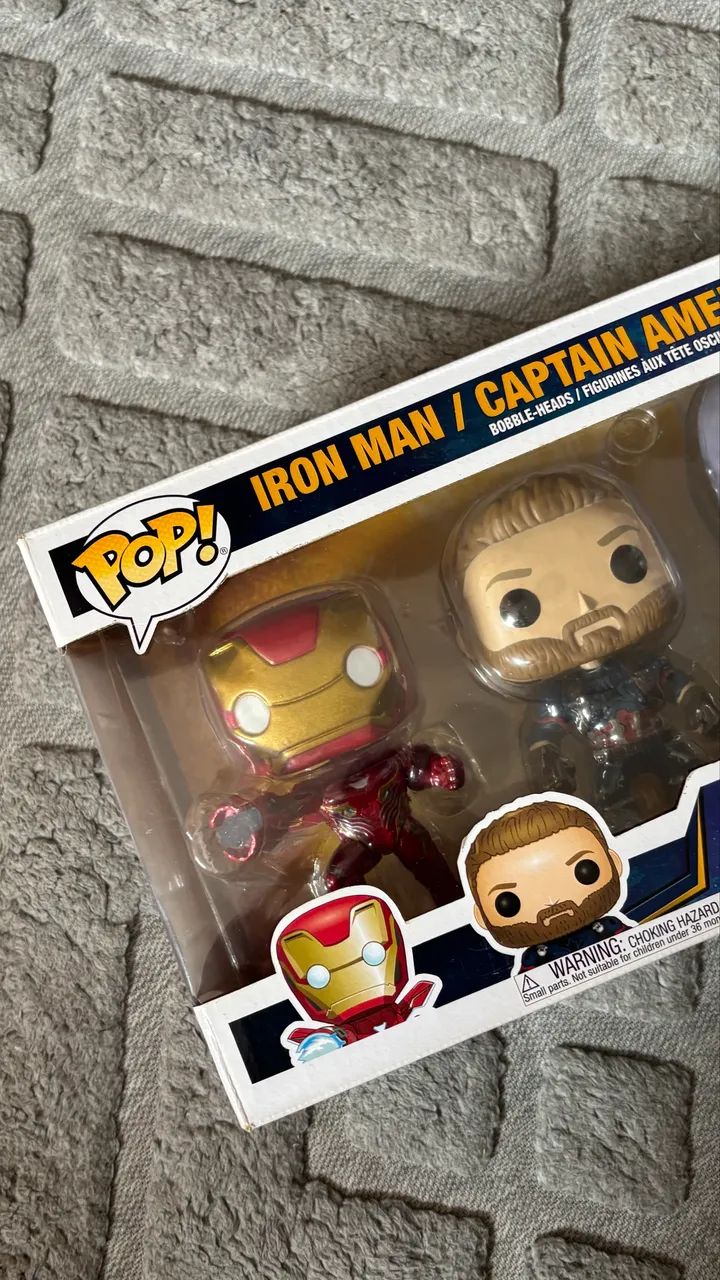 Funko Pop Marvel Avengers/4 Pack Edição Especial - Foto 2