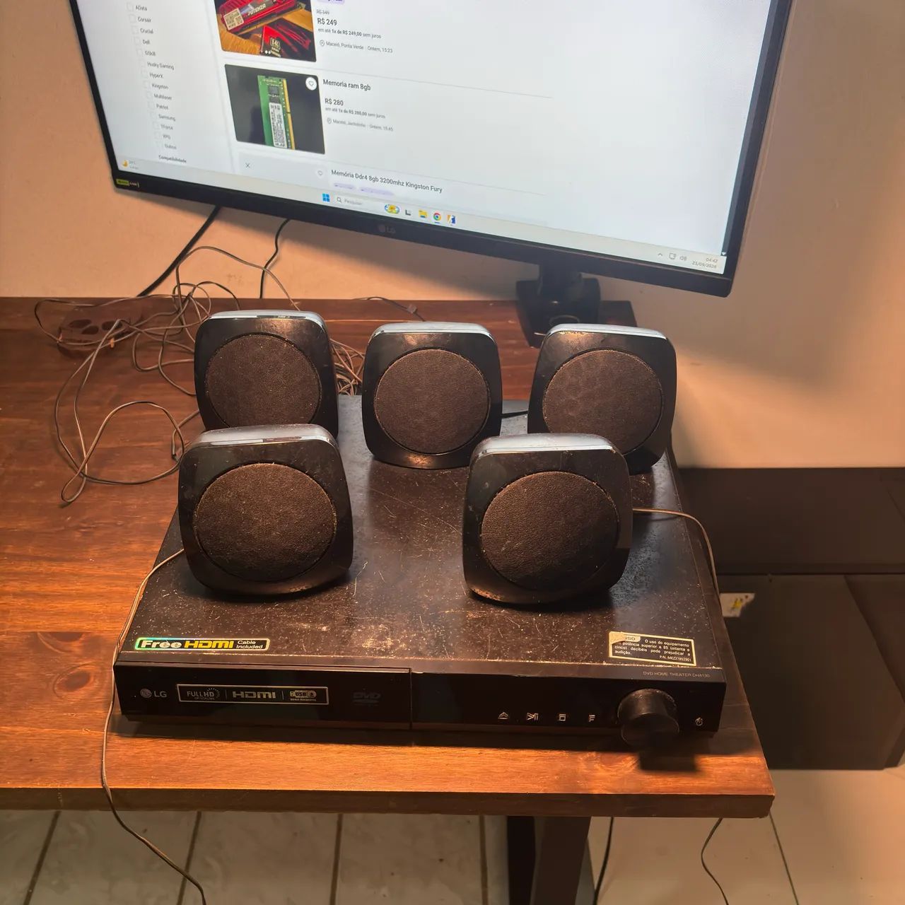 Home theater 5.1 330W RMS? - Foto 2