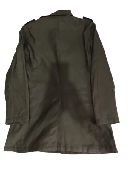 Sobretudo Estilo Militar  Verde da Zara - Foto 3