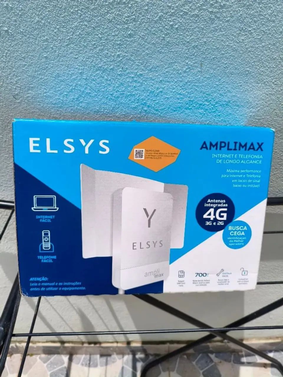Amplimax internet rural 4g novo instalado