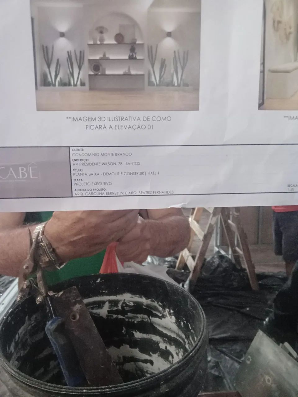 Revestimento em placas Fademac