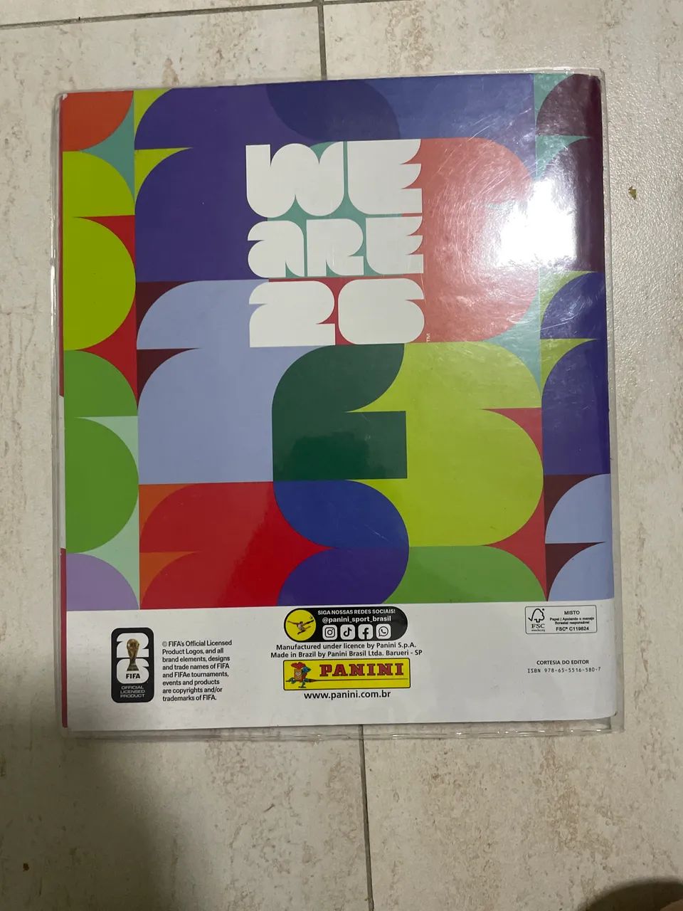 Álbum de figurinhas da copa do mundo - capa mole completo  - Foto 4