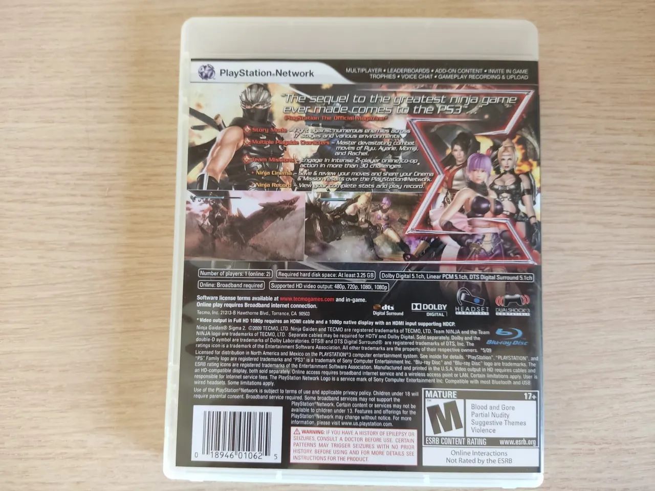 Ninja Gaiden Sigma 1 e 2 PS3 - Foto 5