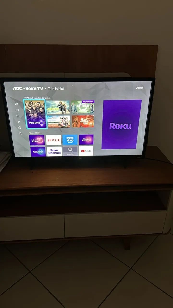 TV LED 32 AOC - FUNCIONANDO PERFEITAMENTE