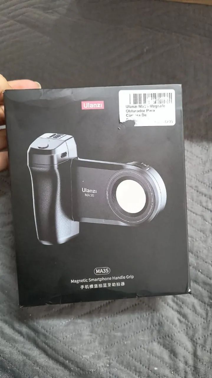 Ulanzi MA35 (Grip Magnético com Obturador Bluetooth) 
