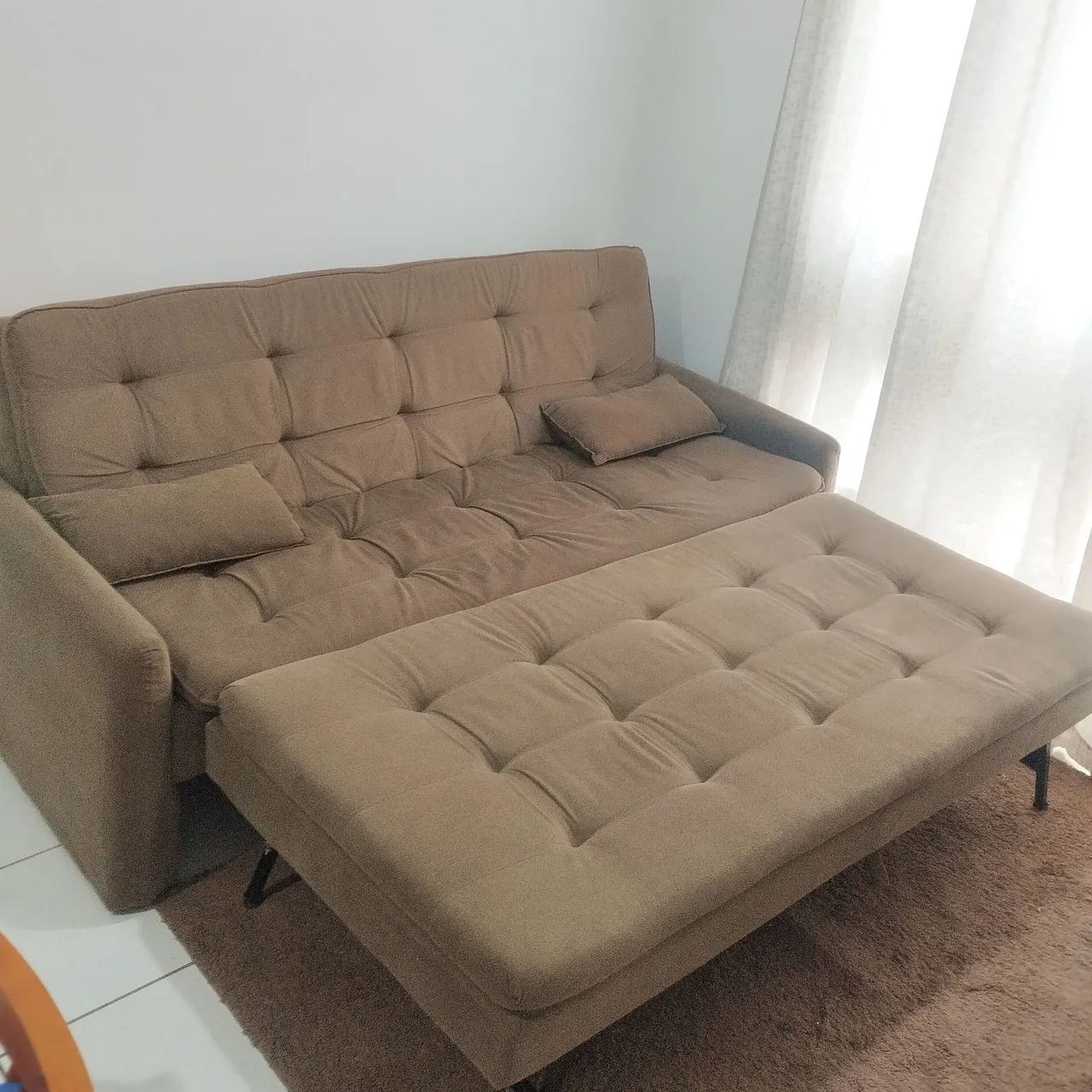 Sofá/cama + cama auxiliar  - Foto 4