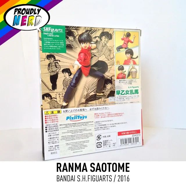 Ranma Saotome (ranma 1/2) S.h.figuarts Bandai - Boy Type - Foto 5