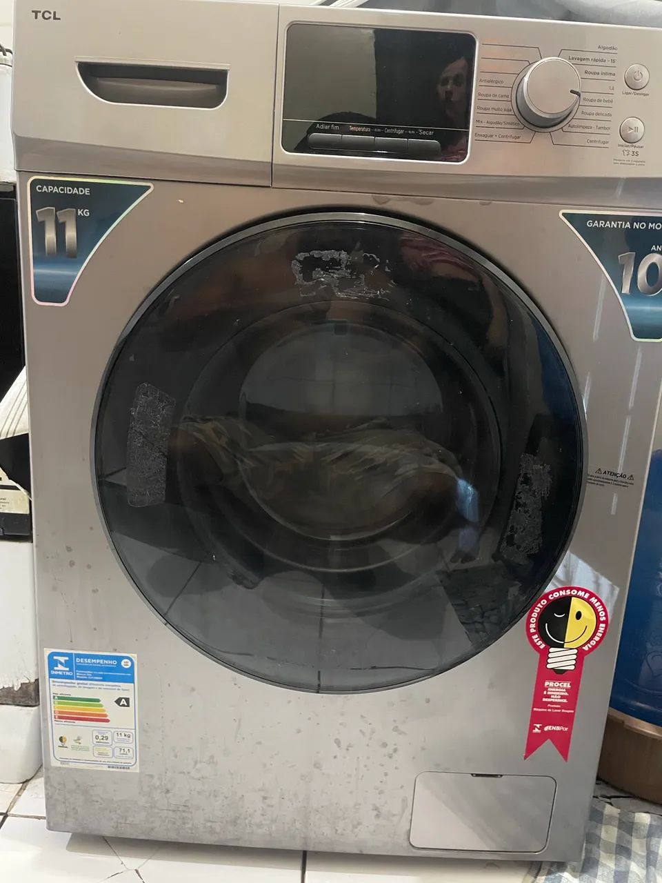 Máquina lava e seca TCL 