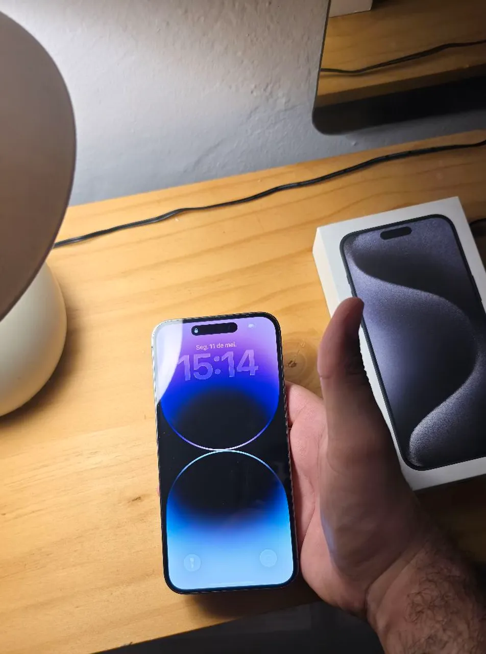 iPhone 14 Pro Max Roxo 256gb - Celulares e Smartphones - Samambaia