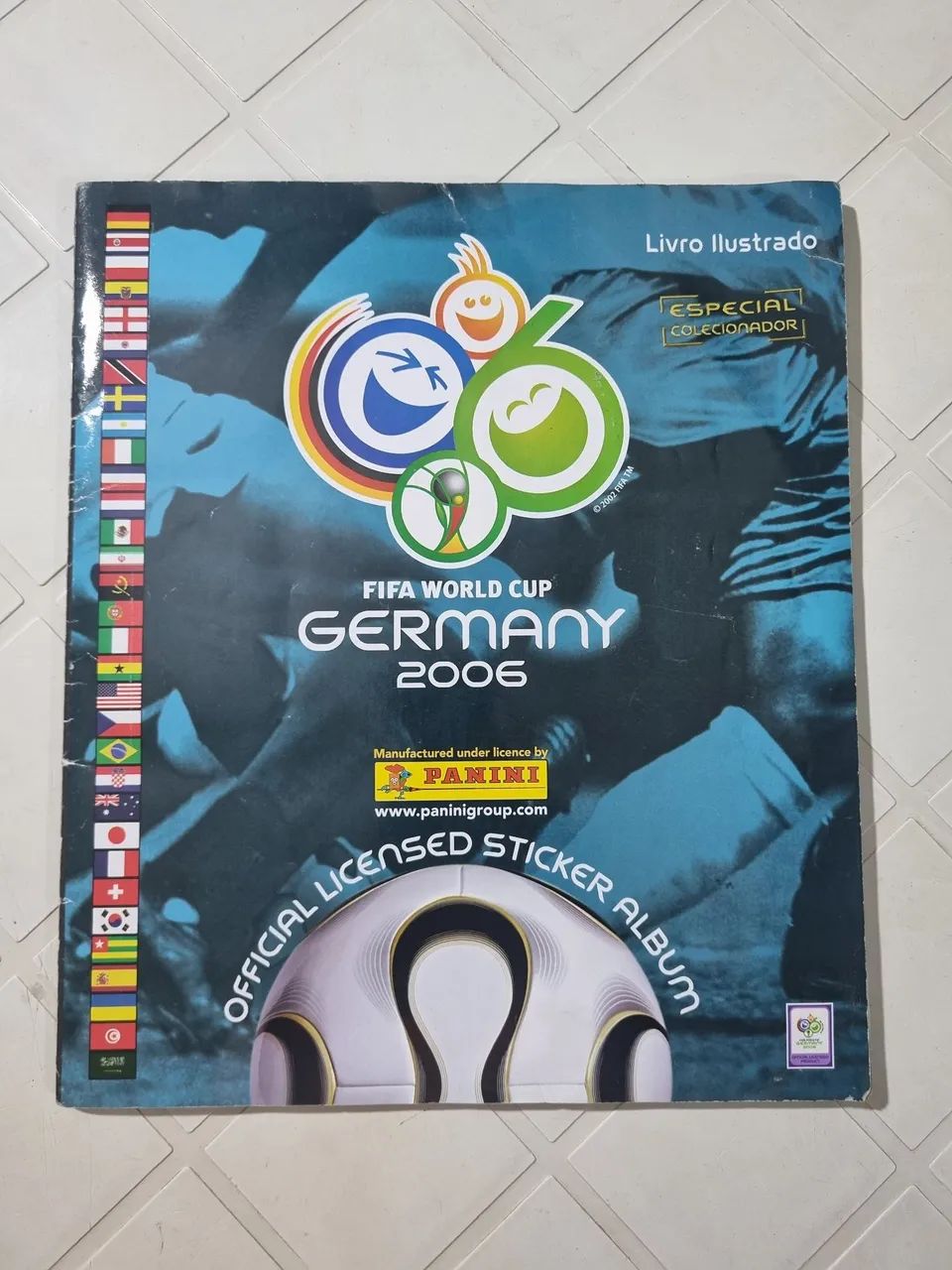 Álbun de Figurinhas da Copa do Mundo 2006.