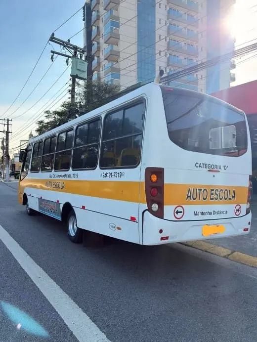 MICRO ônibus Auto Escola Volare W8 V8 - Foto 4