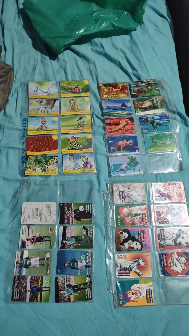 825 cartões diversos - Foto 3