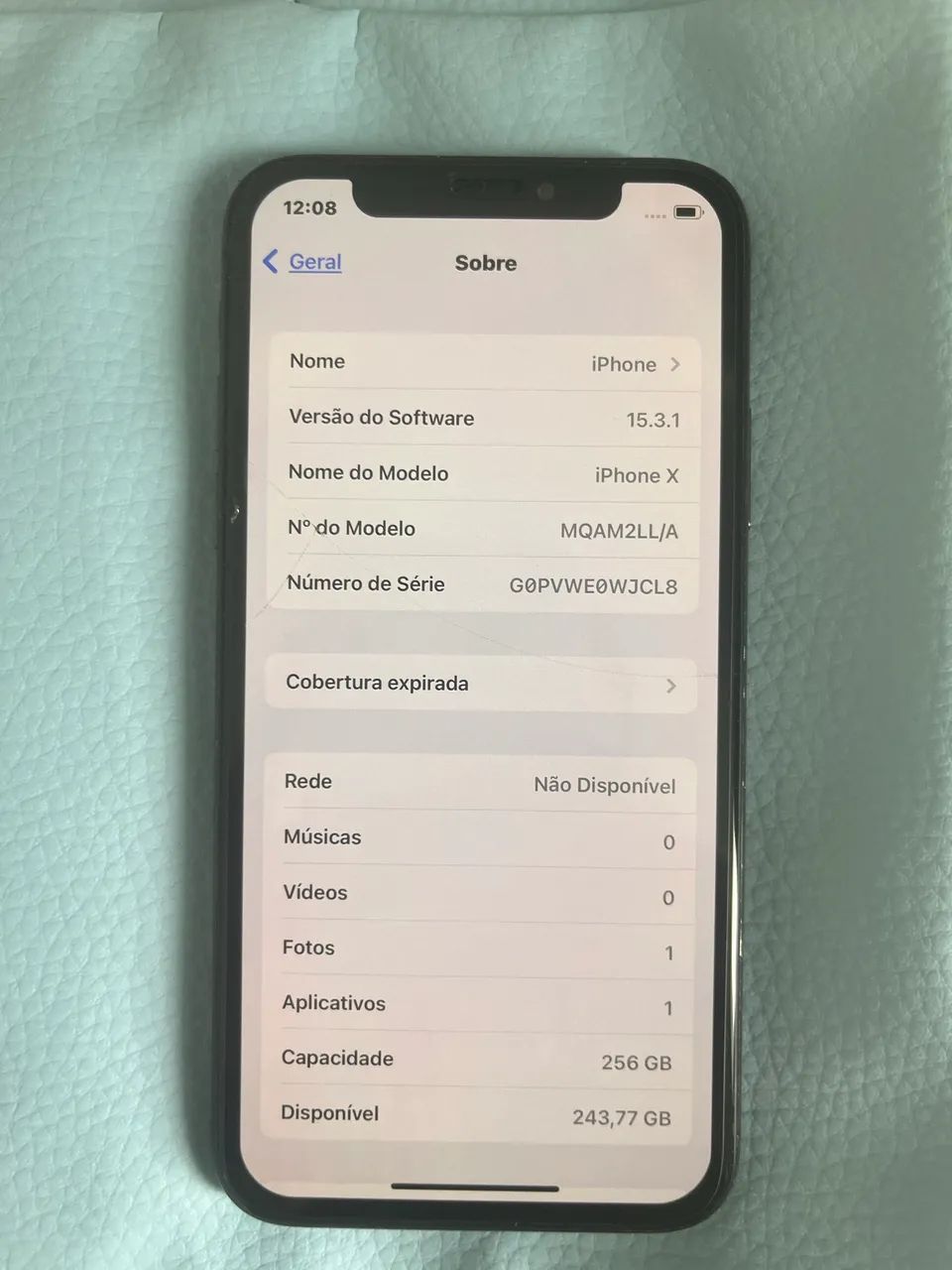 IPHONE X - Space Gray - 256gb  - Foto 3