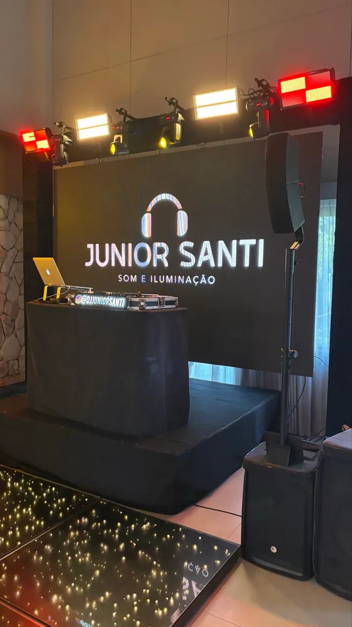 ? JÚNIOR SANTI ? SOM, ILUMINAÇÃO E DJ PARA SEU EVENTO! ? - Foto 5