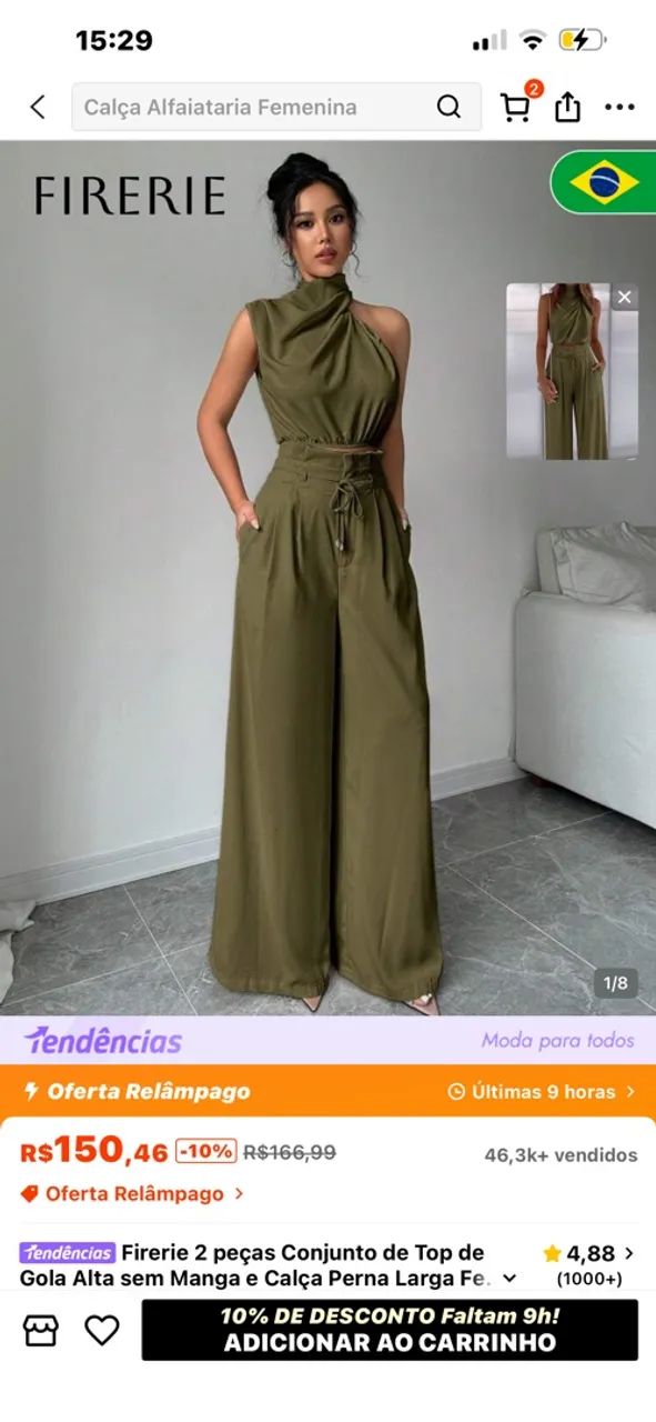 Conjunto casual shein 