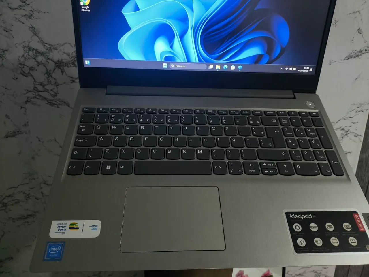 Notebook Lenovo 3i 15" Quadcore + 128gb SSD seminovo ! - Foto 2