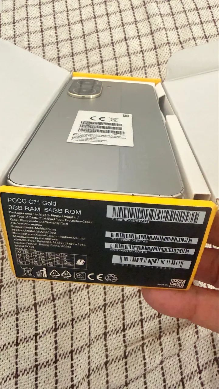 Vendo Celular Poco C71 64 gb gold - Foto 2