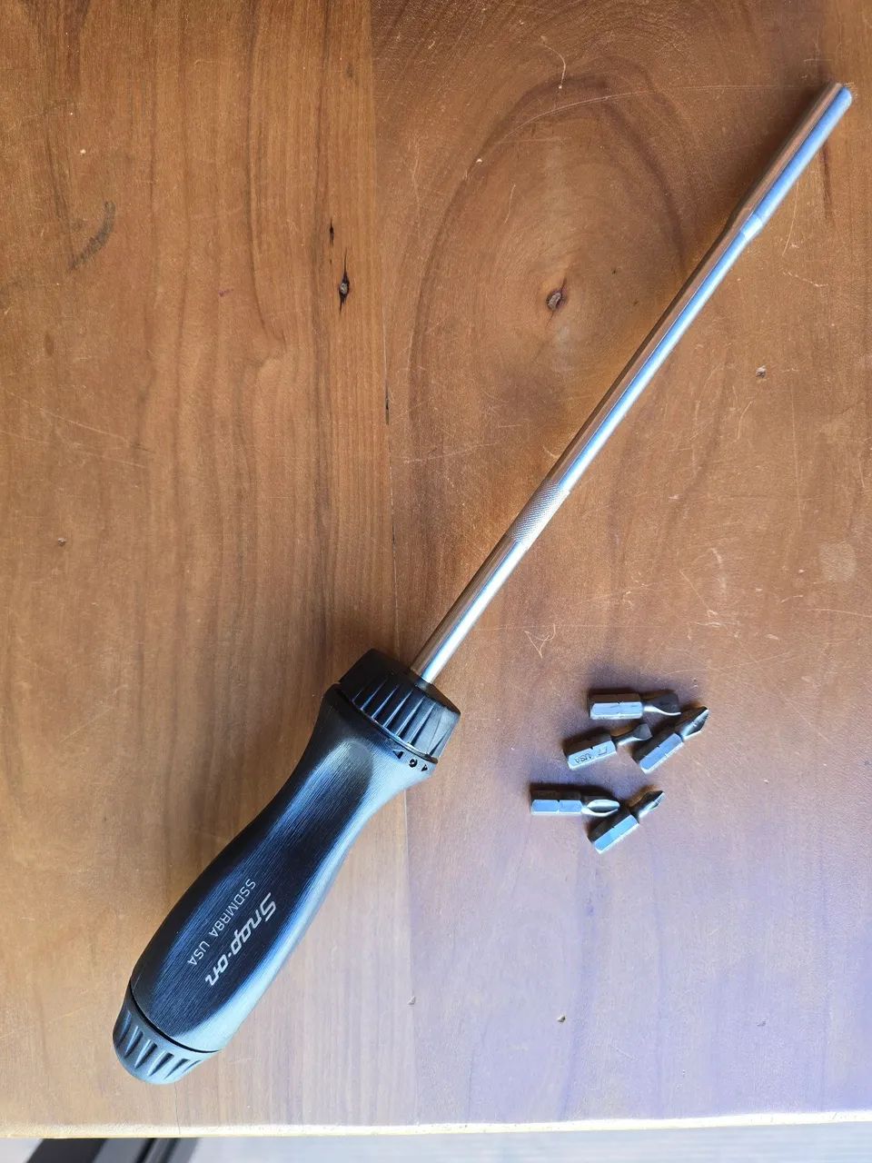 Chave catraca Snap On longa com bits - Foto 4