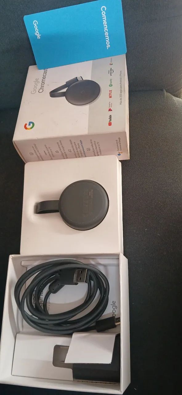 Chromecast semi novo