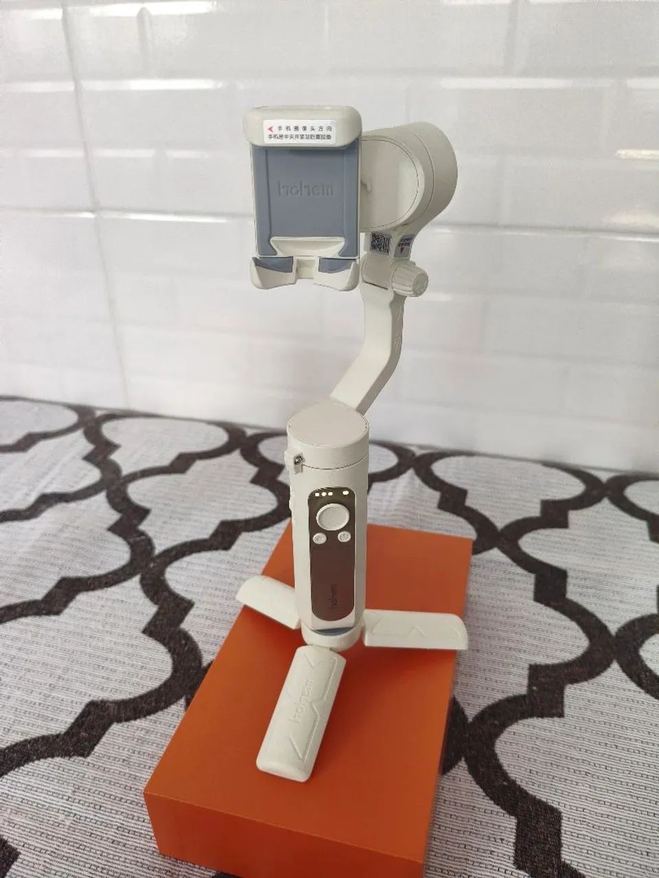 Gimbal estabilizador de celular android e ios com aplicativo.  - Foto 5