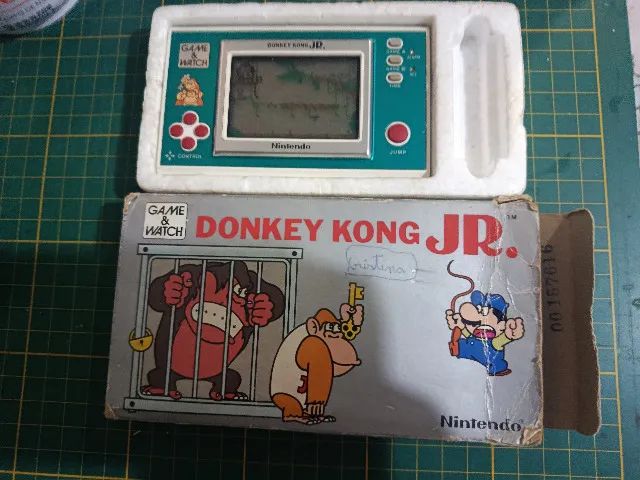 任天堂　GAME＆WATCH 　DJ-101 DONKEY KONG JR Mini Game & Watch Nintendo Donkey Kong Jr Dj-101 De 1982