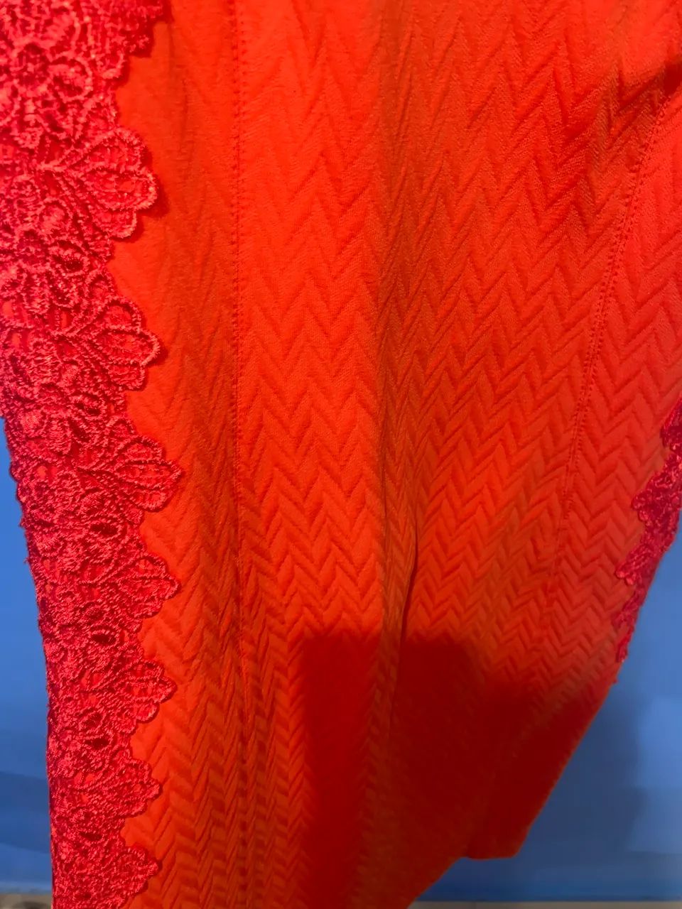 Vestido Cholet Laranja TAM 38 - Foto 3