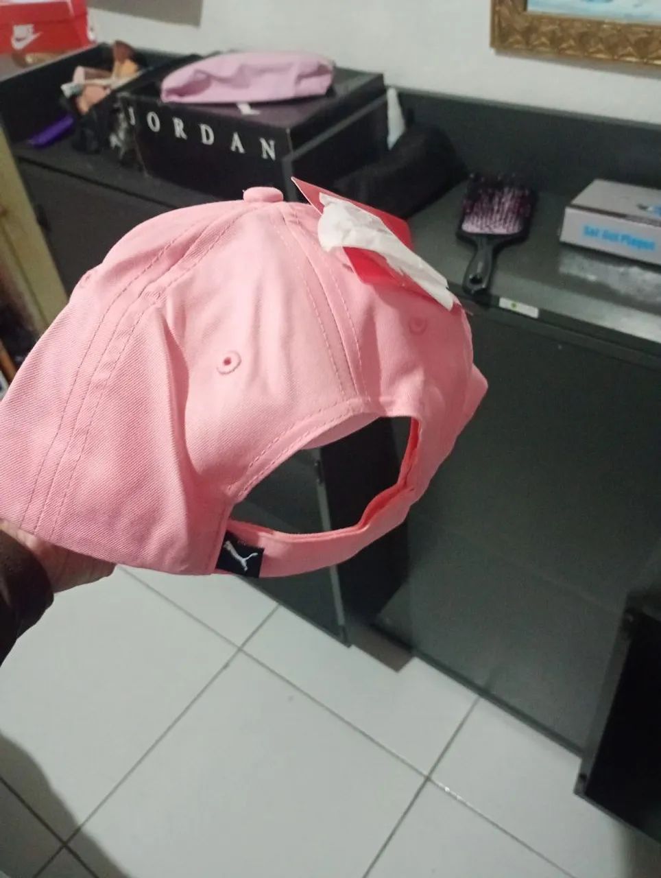 Boné Puma rosa original - Novo? - Foto 4