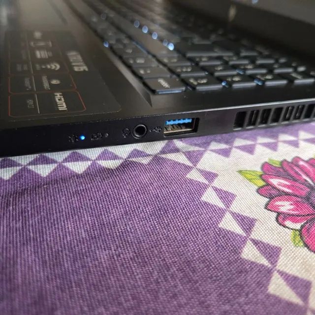 Notebook i5 + RTX 4050 + 16gb + 1tb ssd Acer Predator Nitro V15 caixa e nota - Foto 5