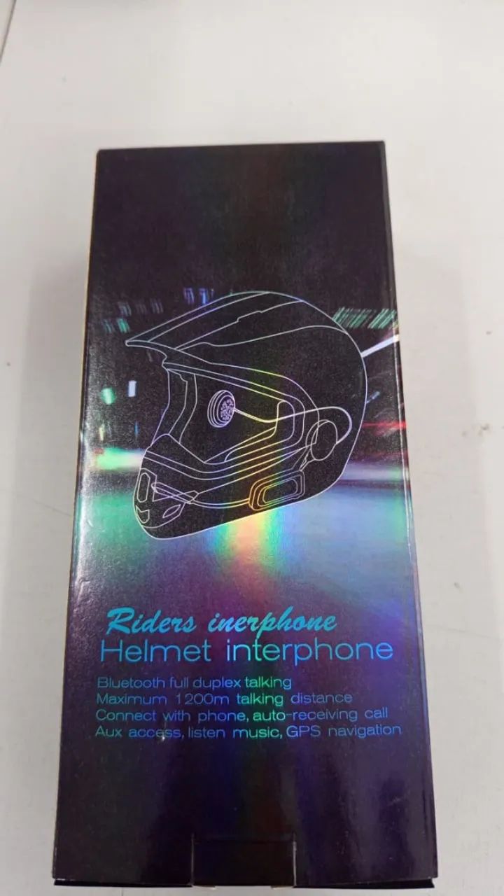 Intercomunicador V6 Plus para Capacete, Bluetooth e Resistente à Água - Foto 4