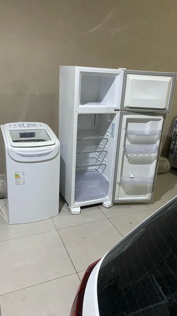 Geladeira e máquina  - Foto 2