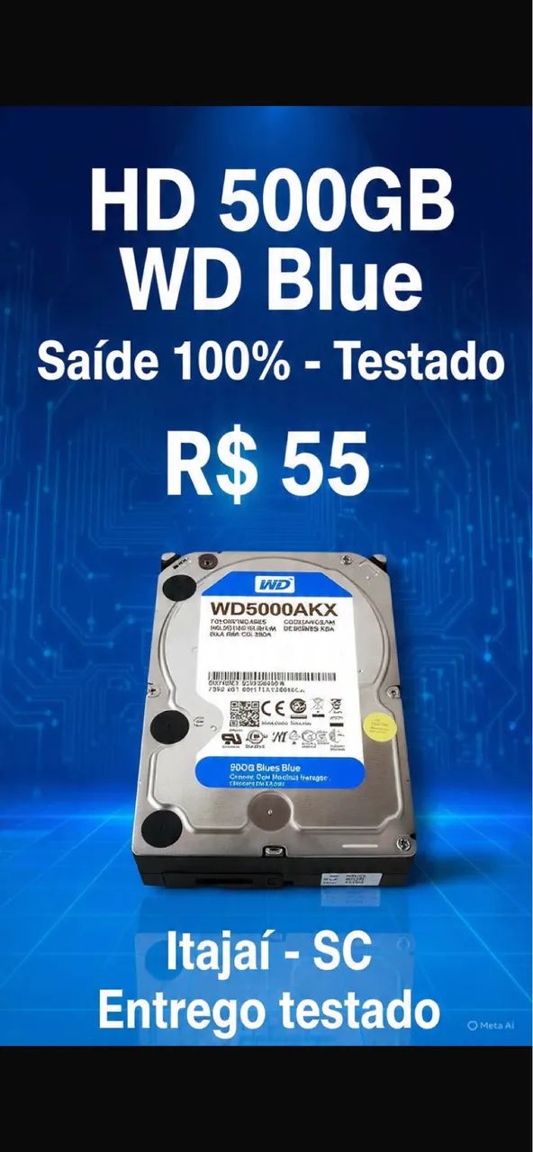 HDD - Armazenamento - Centro, Itajaí 1496931980 | OLX