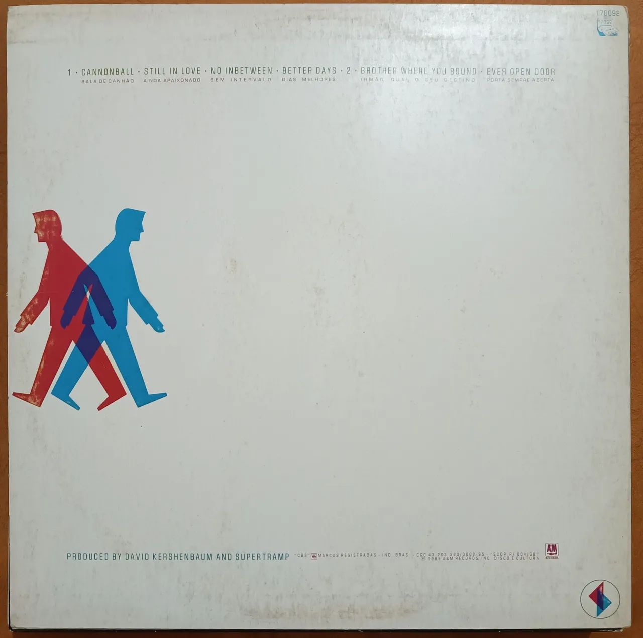 LP Supertramp Brother Where you Bound 1985 - Foto 2