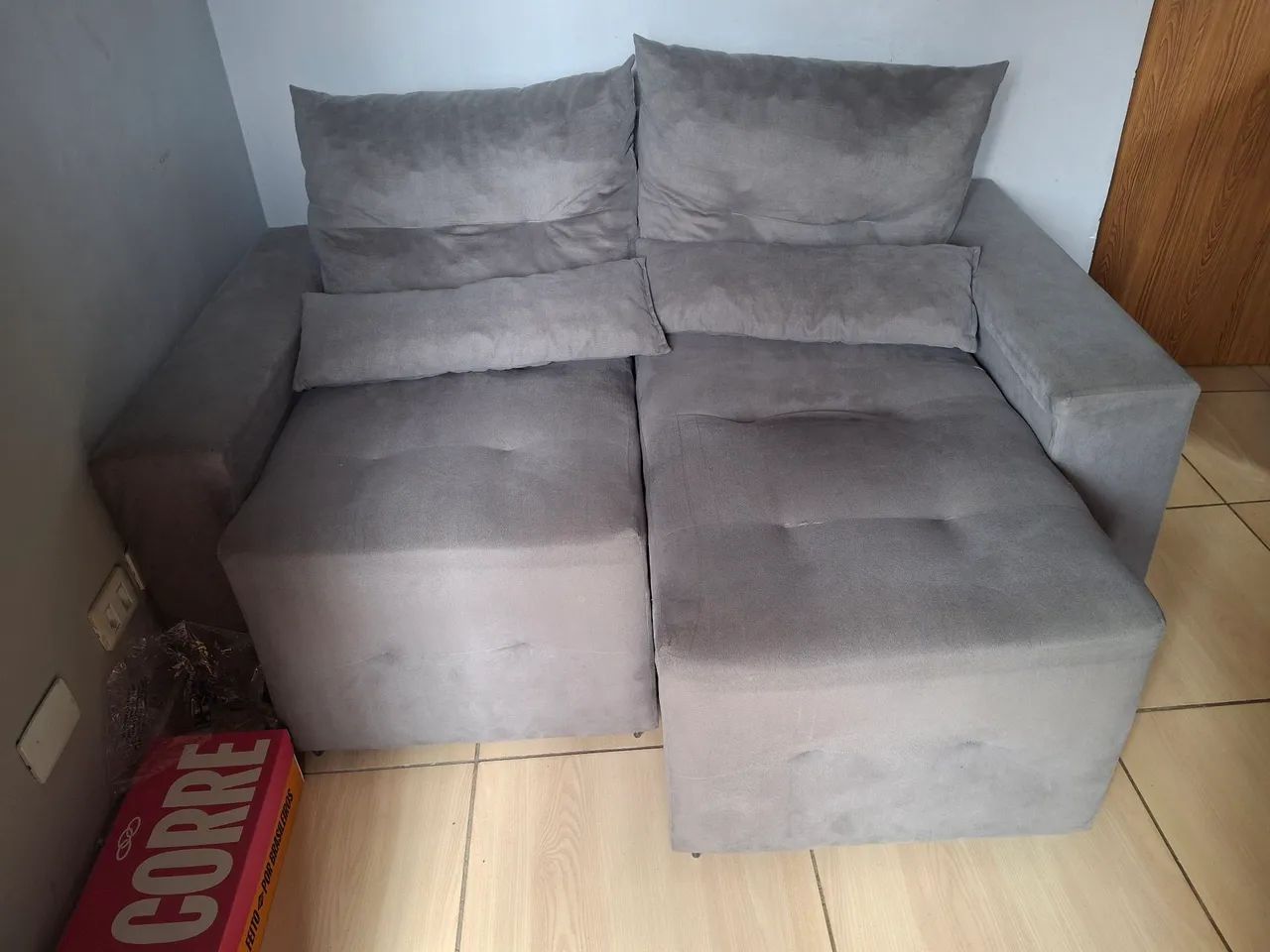 Sofa 2 lugar retrátil  - Foto 2