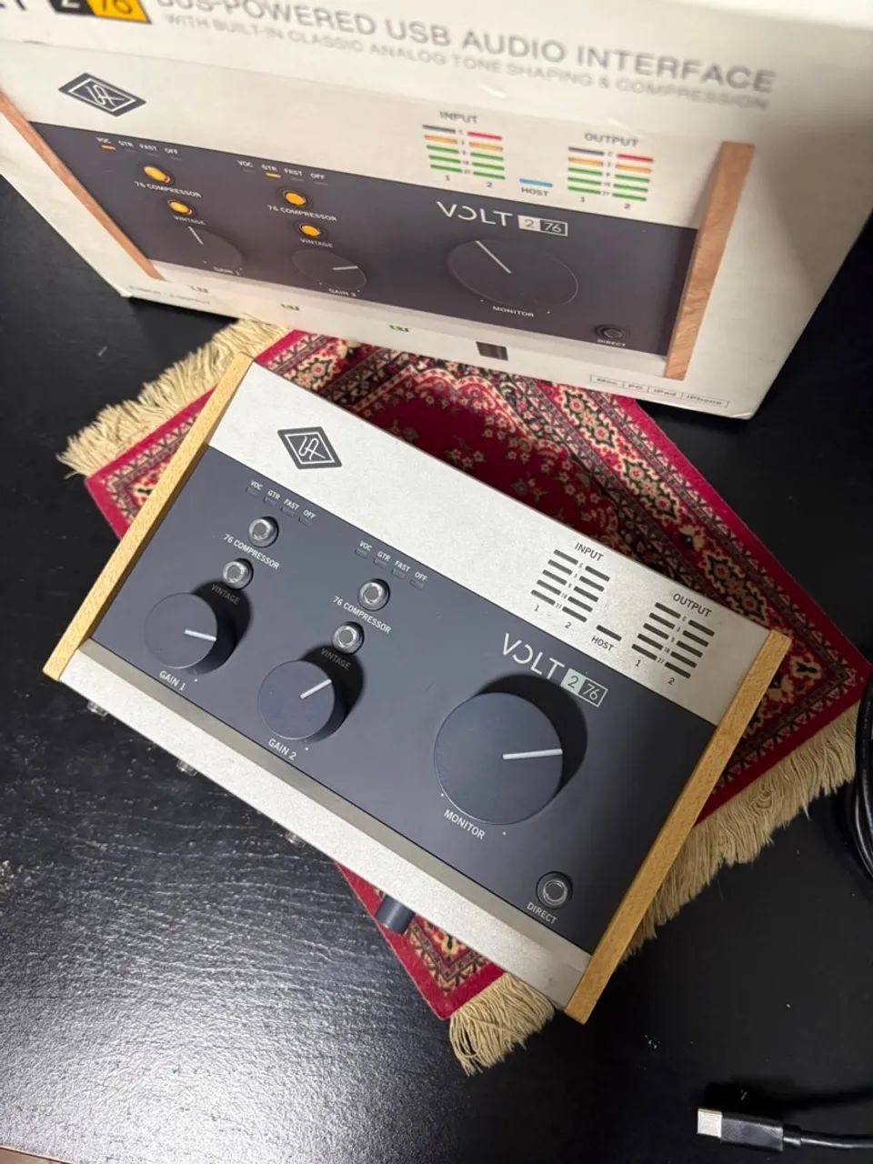 Interface de Áudio Universal Audio Volt 276 USB-C - Com Caixa Original - Foto 3