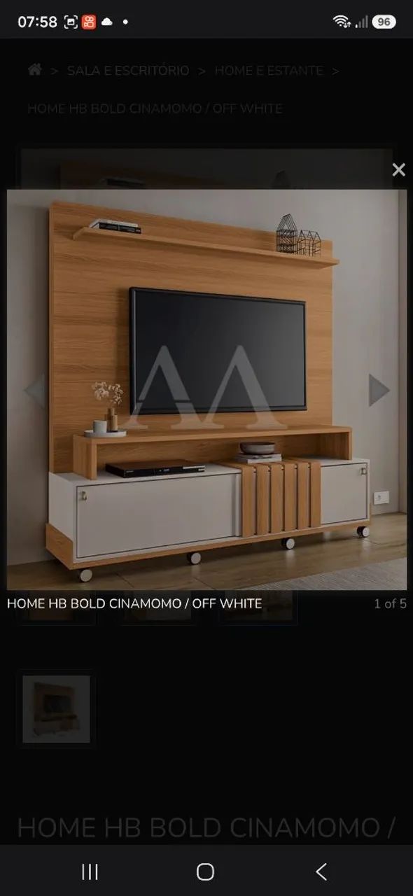 HOME HB BOLD CINAMOMO / OFF WHITE - Foto 3