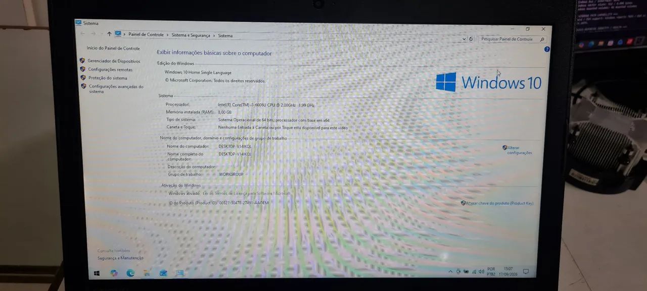 NOTEBOOK LENOVO INTEL CORE I3 6° geração  - Foto 2