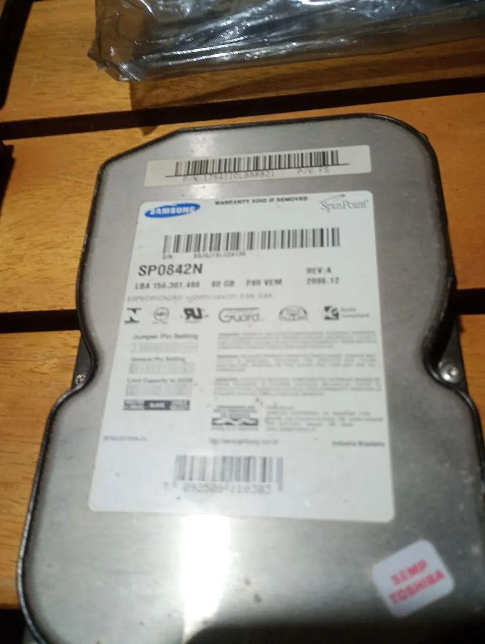 HD Samsung 80 GB