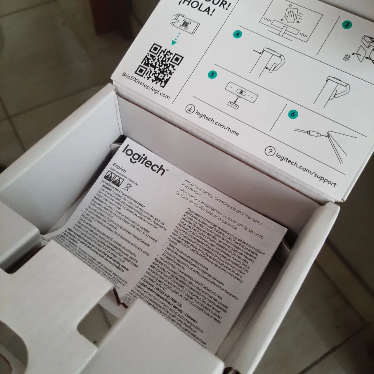 Webcam Full HD Logitech Brio 500 - Foto 4