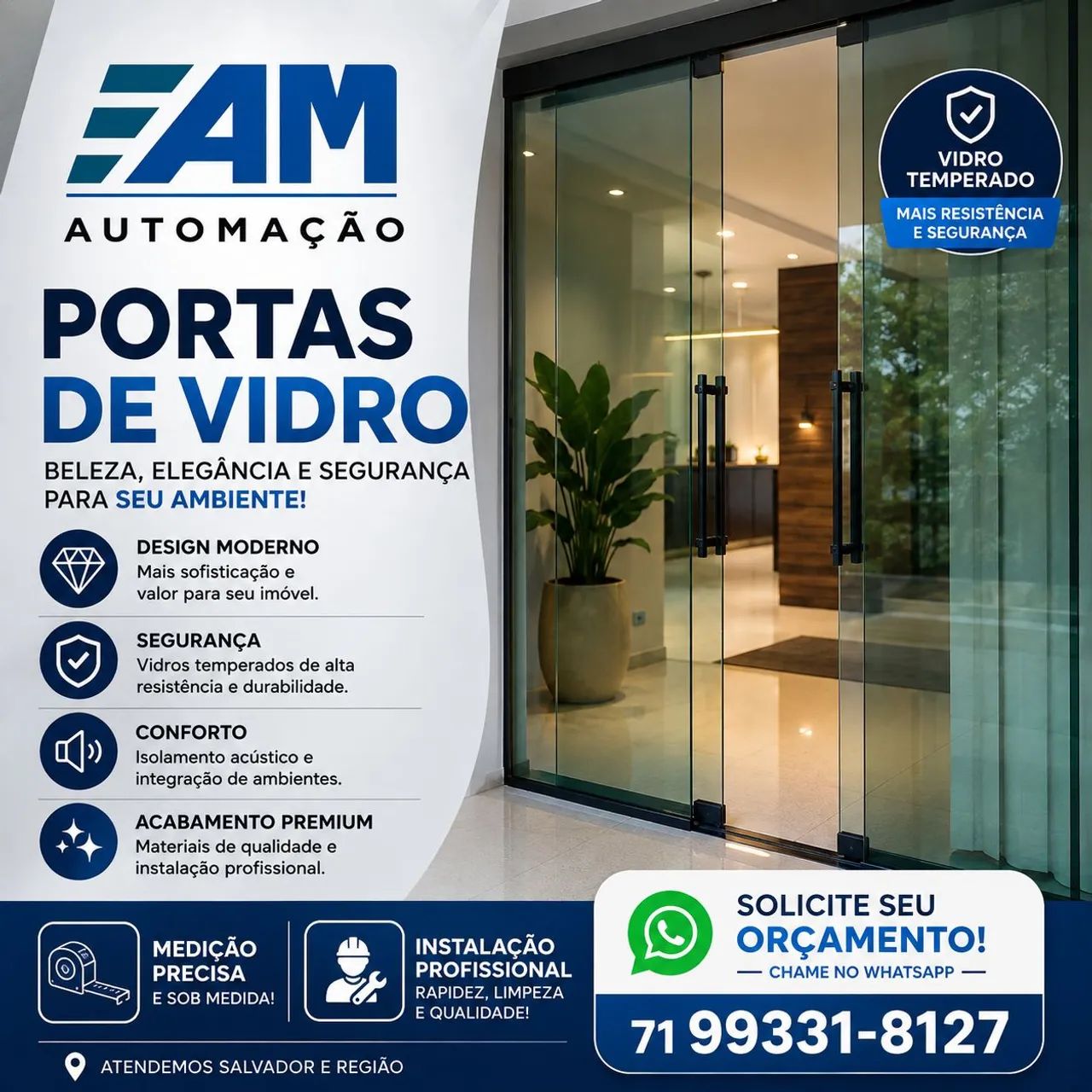 Portas de vidro