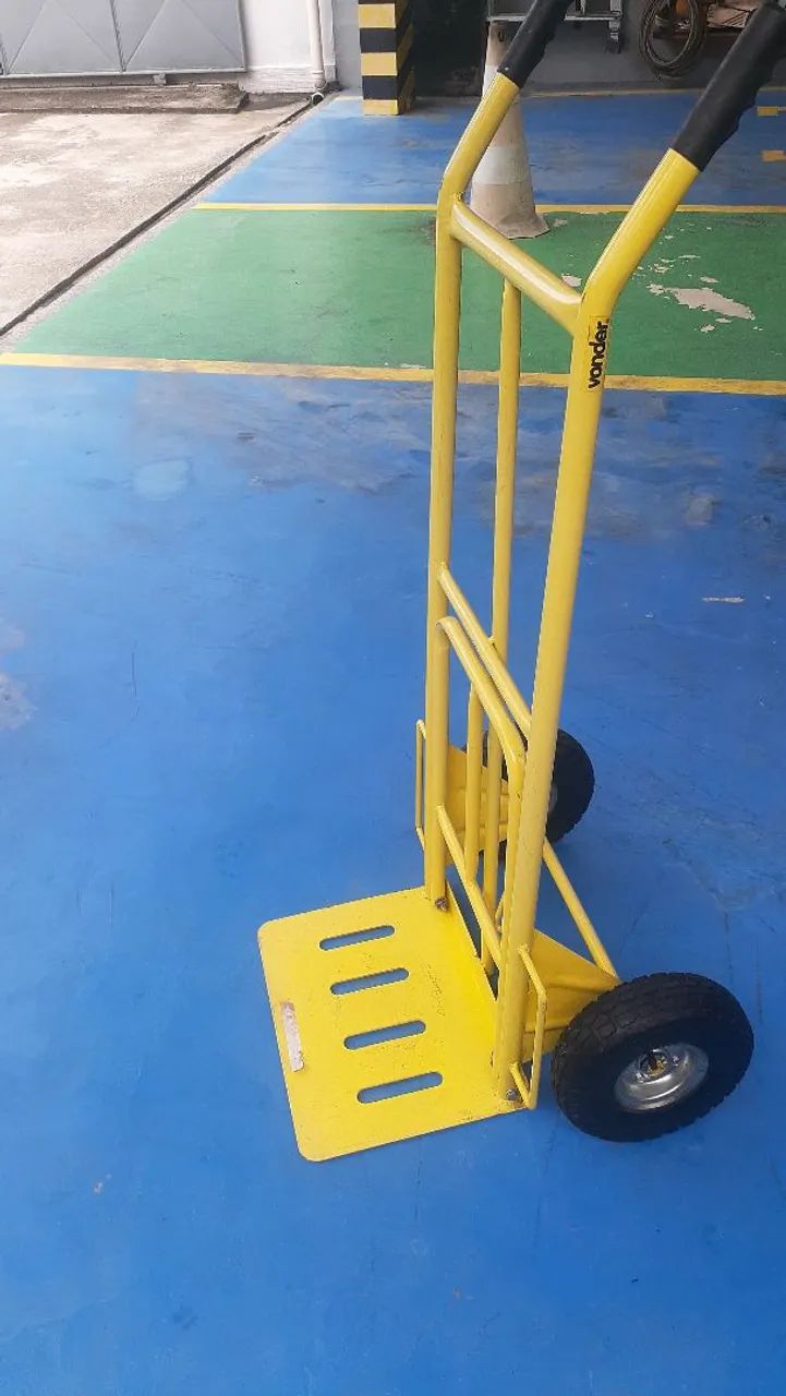 Carrinho para 250 KILOS de carga Depósito e Armazém Novo (zero).  - Foto 3