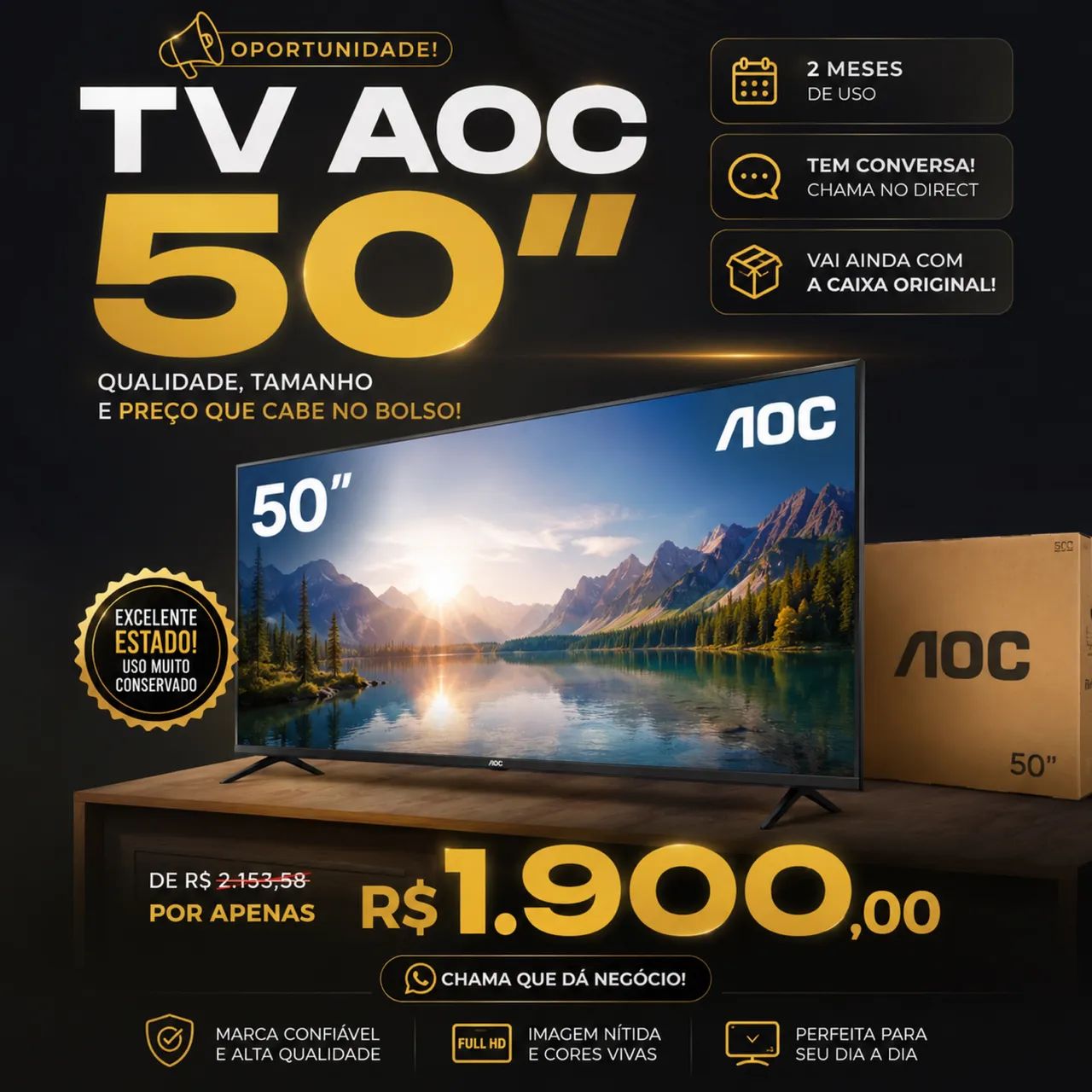 Vende - se TV 50?
