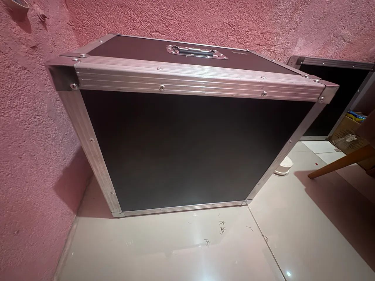 Case rack microfone e mesa digital 