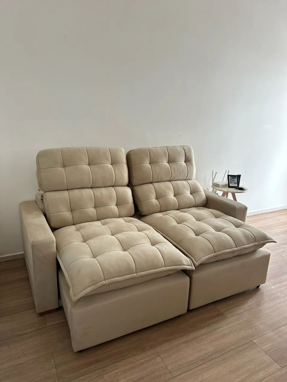 Sofá Retratil reclináveis luxo pronta entrega  - Foto 2
