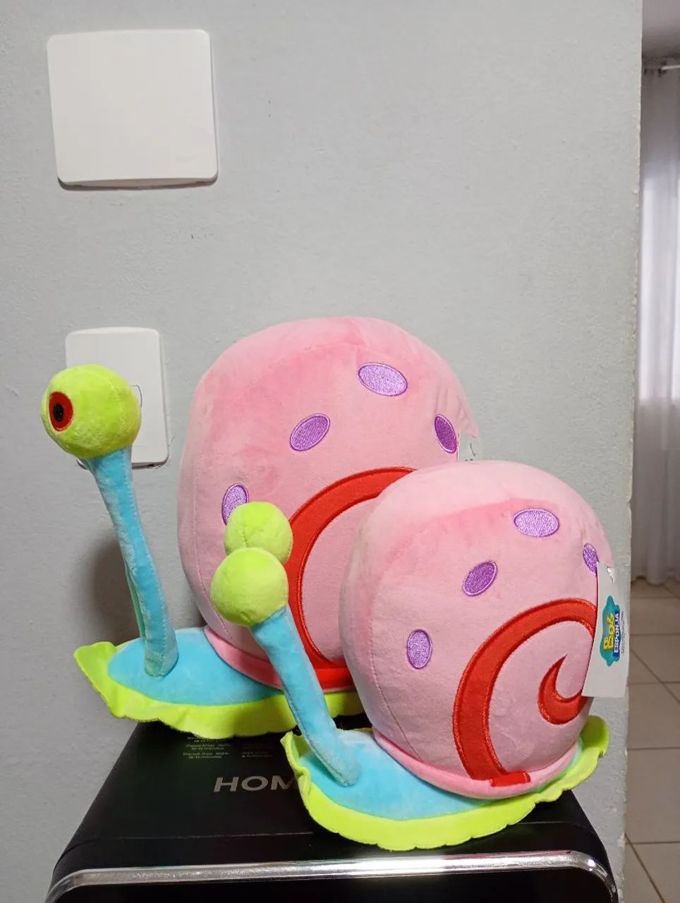 Gary original da Br machine com 26cm turma Bob esponja  - Foto 2