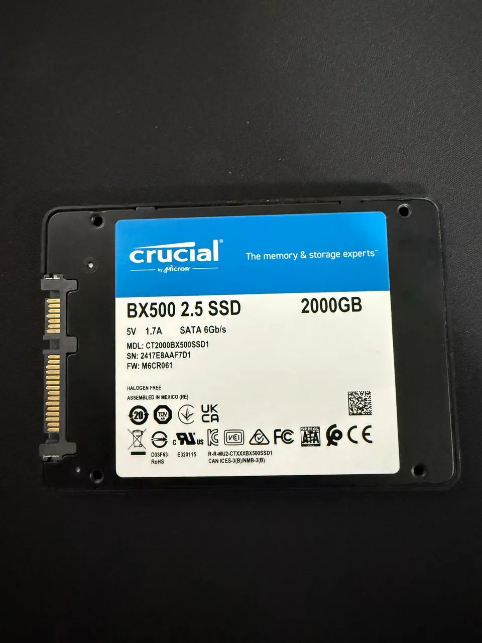 SSD 2tb sata 