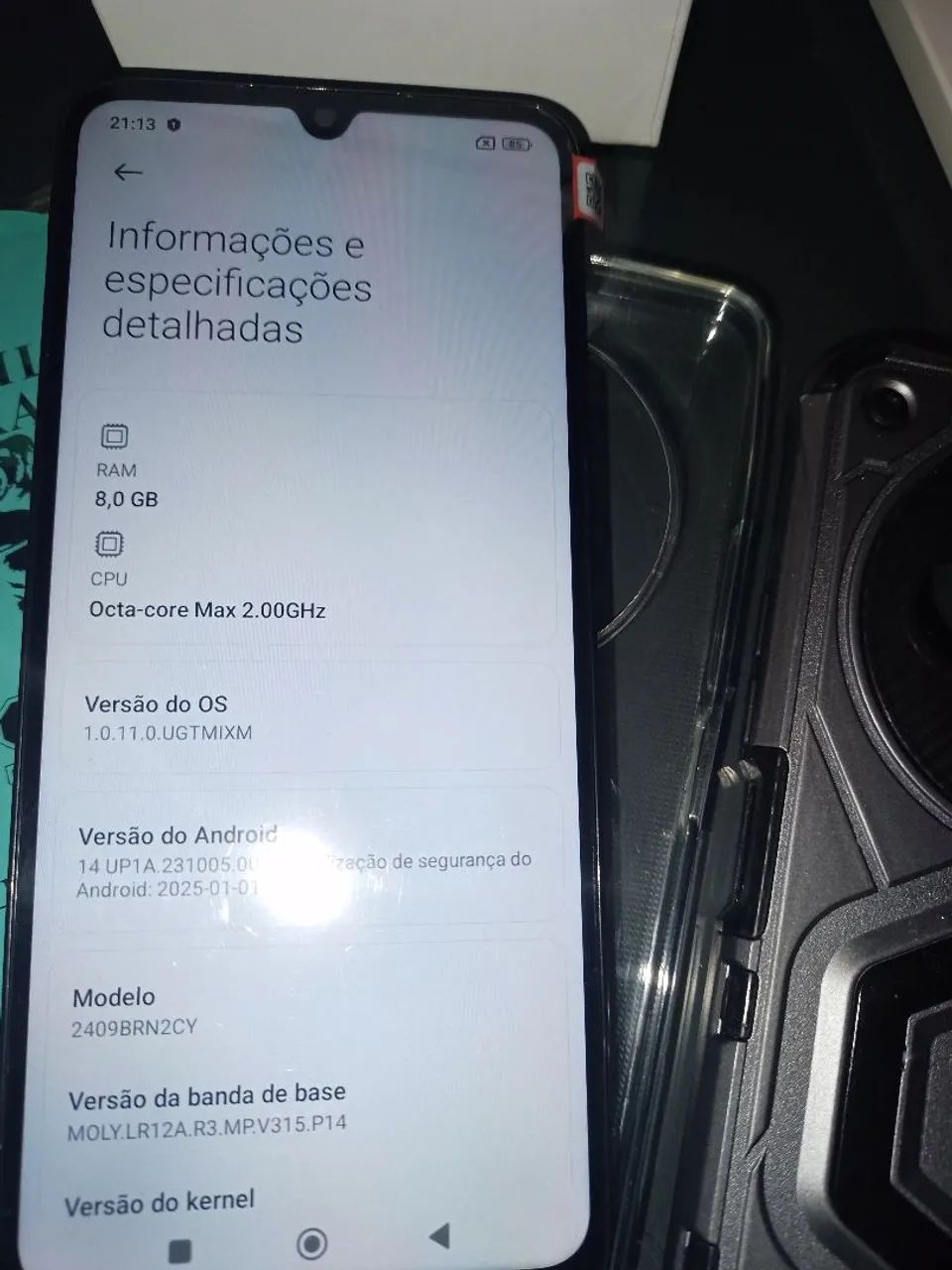 Smartphone Redmi 14C Funcionando OK - Foto 5