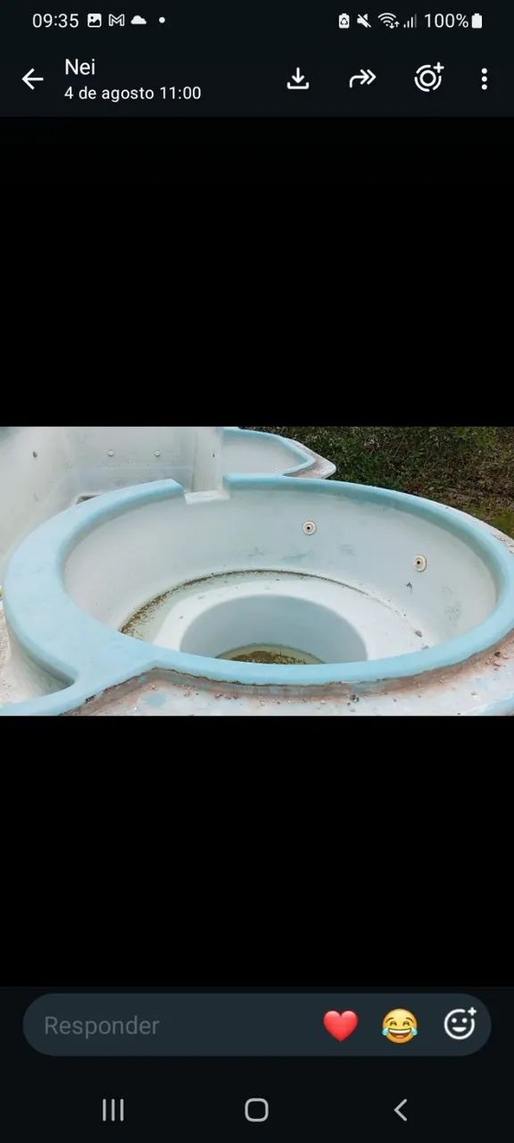 Piscina usada 