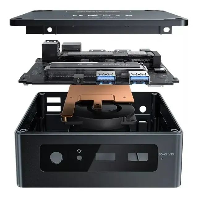 PDV mini Pc Beelink Gkmini Jk3555 8bg Ram 128gb Mini Desktop Dual Video HDMI - Foto 3